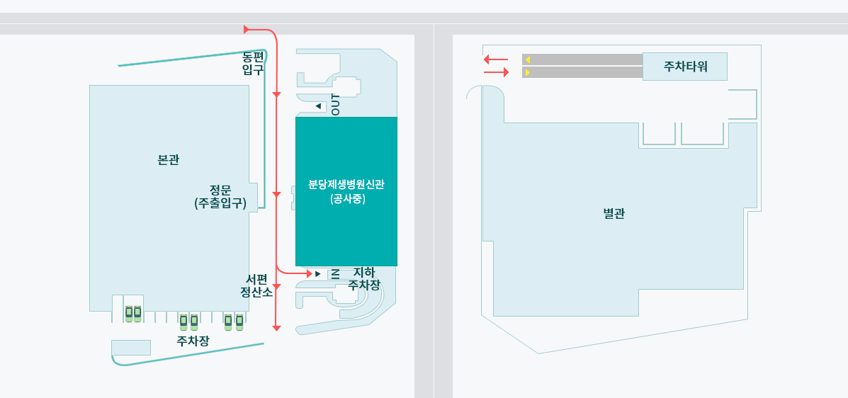 주차안내 지도